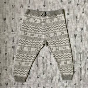 Janie and Jack Sweater Pant 12-18 months